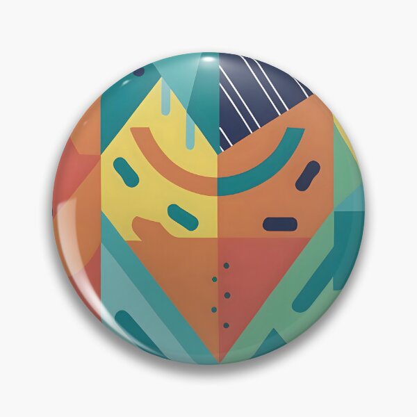 Item preview, Retro Memphis Geometric Abstract - Modern Bauhaus Pattern Art designed and sold by Paulocdias.