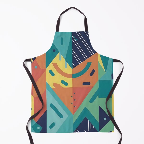 Item preview, Retro Memphis Geometric Abstract - Modern Bauhaus Pattern Art designed and sold by Paulocdias.