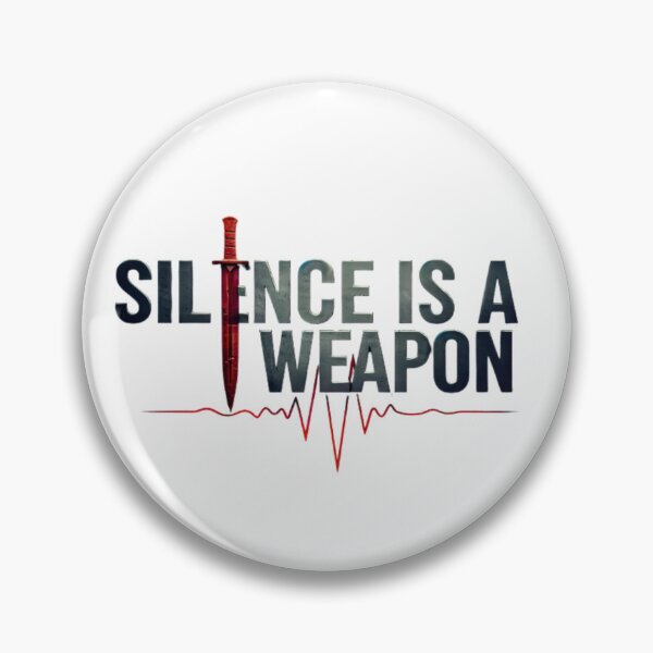 Item preview, Silence is a weapon designed and sold by MaciejErdon.