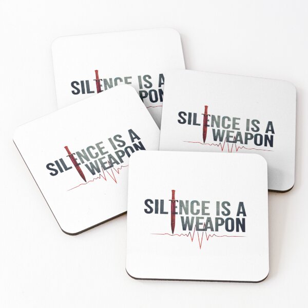 Item preview, Silence is a weapon designed and sold by MaciejErdon.