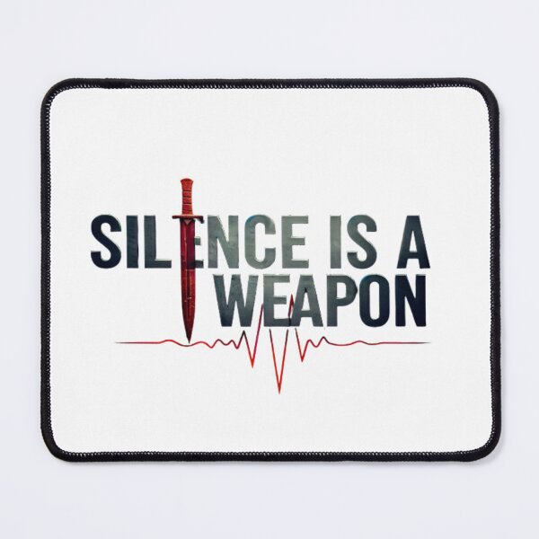 Item preview, Silence is a weapon designed and sold by MaciejErdon.