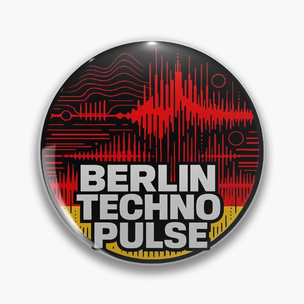 Item preview, Berlin Techno Pulse – Underground Electronic Music Rave Design designed and sold by |TRSSHOP|.
