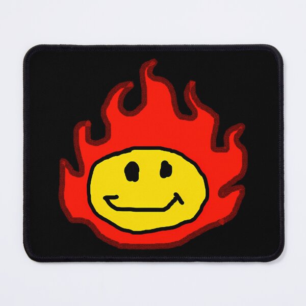 Item preview, Glowing Flame Face designed and sold by Dmo3HarkoArt.