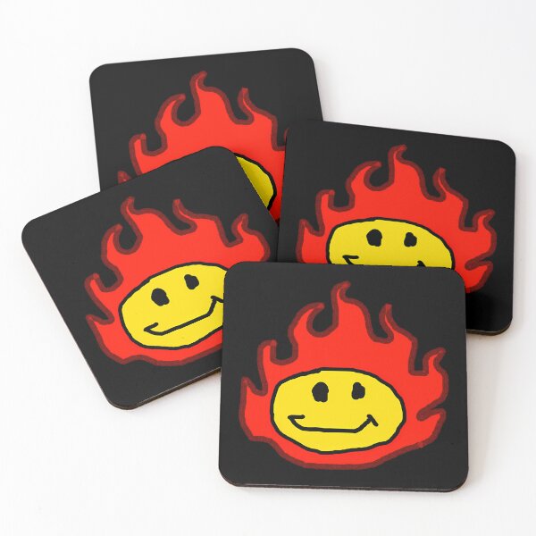 Item preview, Glowing Flame Face designed and sold by Dmo3HarkoArt.