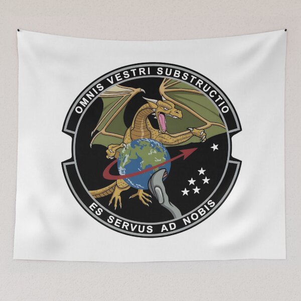 Item preview, NROL-39 Mission Logo: The Global Octopus Dragon designed and sold by CharlieDesings.