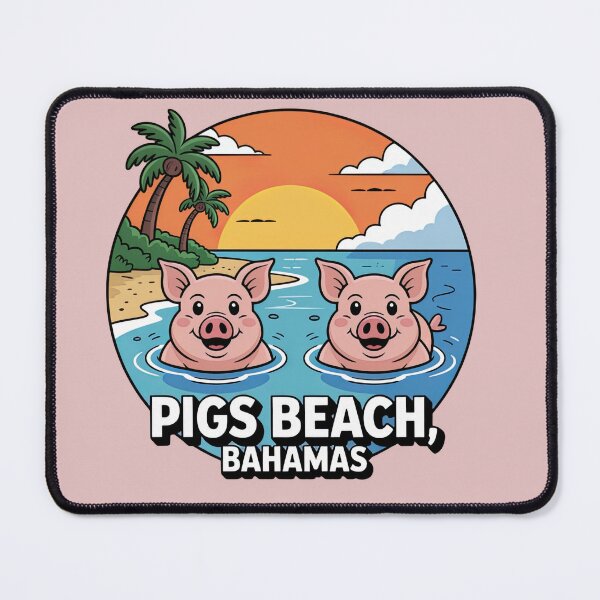 Item preview, Pigs Beach, Bahamas designed and sold by Pixel-Lair.