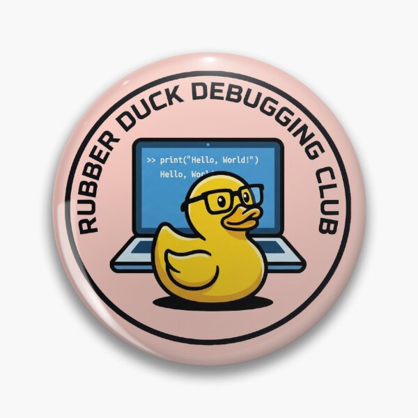 Item preview, Rubber Duck Debugging Club designed and sold by StylishDesigns_ByJohn.