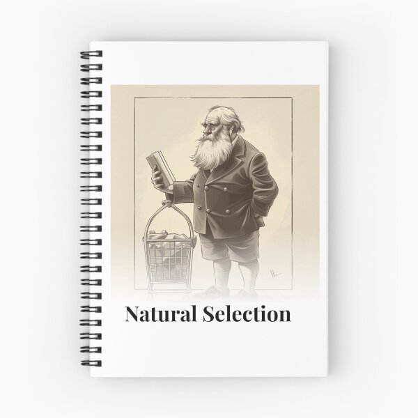 Item preview, Natural Selection | Funny Science Shirt | Biology  Gift | Darwin Humor | Grocery Store Humor |  They Saw It Coming Collection designed and sold by De Aqui y de Alla Studio.