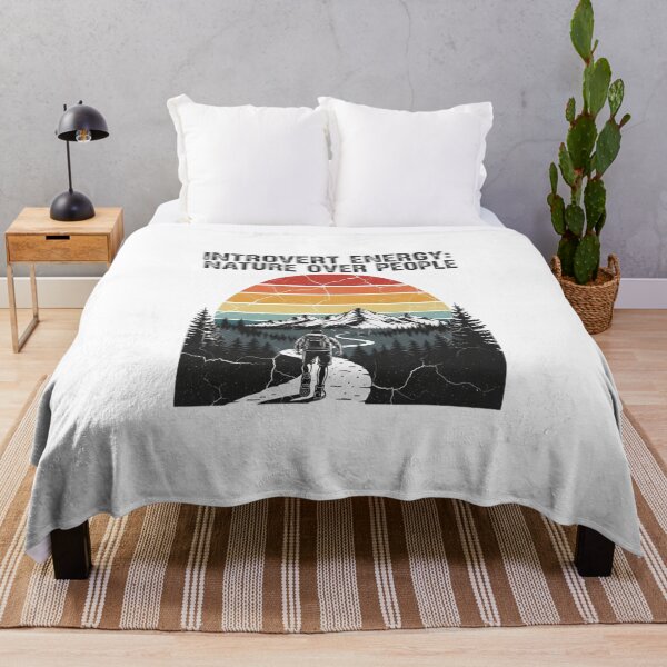 Item preview, Introvert Energy: Nature Over People designed and sold by Low Social Battery Club.