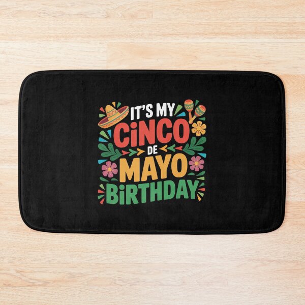 Item preview, It's My Cinco De Mayo Birthday Celebration Mexican Fiesta designed and sold by CORJIDOG-ART.