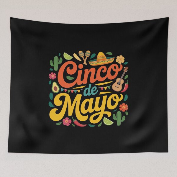 Item preview, Cinco De Mayo Mexican Fiesta Celebration Holiday designed and sold by CORJIDOG-ART.