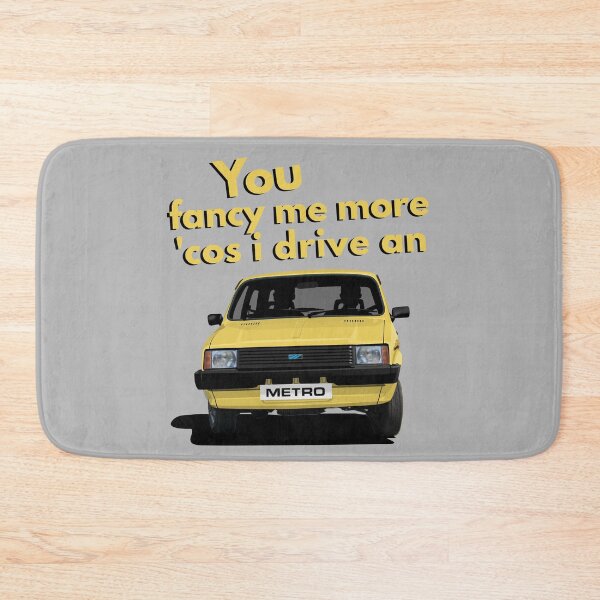 Item preview, You fancy me more 'cos I drive an Austin Metro in yellow designed and sold by knappidesign.
