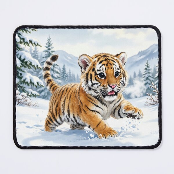 Item preview, alone tiger designed and sold by RiverFong.
