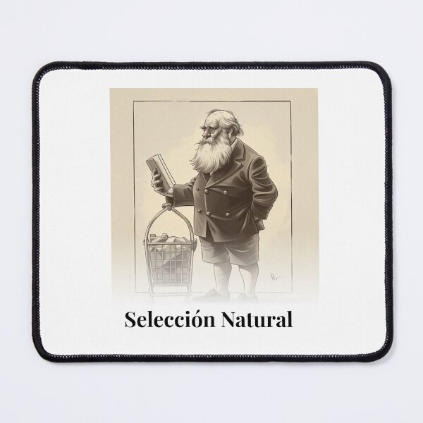 Item preview, Selección Natural | Camiseta Humor Ciencia |  Regalo Biología | Humor Darwin | Humor Supermercado |  Genios Equivocados de Siglo designed and sold by De Aqui y de Alla Studio.