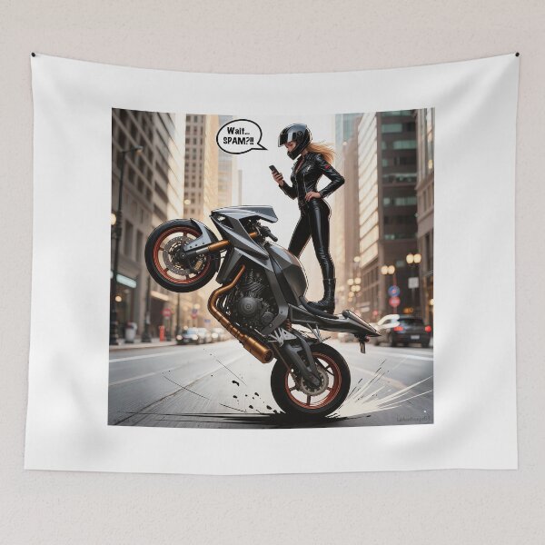 Item preview, No Spam Calls Print designed and sold by Lichentroupe63.