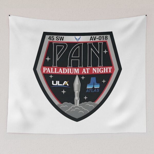 Item preview, PAN: Palladium At Night Mission Patch designed and sold by CharlieDesings.