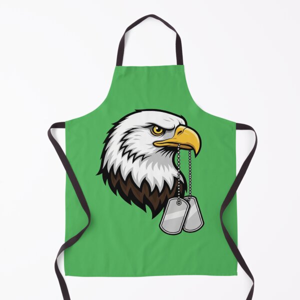 Item preview, Soldier’s Guardian: American Eagle & Dog Tags Illustration designed and sold by InkWeaveShop.