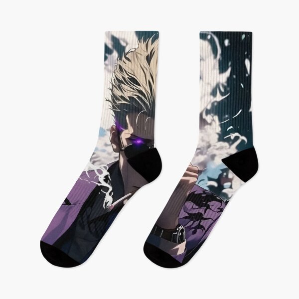 Item preview, Purple Void Boss – Dark Anime Power Aesthetic designed and sold by Dyan4.