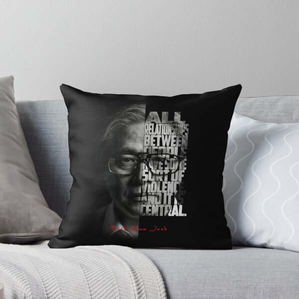 Item preview, Park Chan Wook Split Face Quote Poster designed and sold by Enea Kelo.