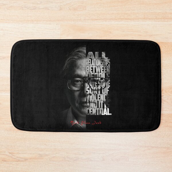 Item preview, Park Chan Wook Split Face Quote Poster designed and sold by Enea Kelo.