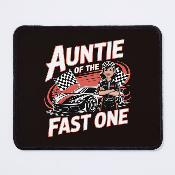 Item preview, Auntie Of The Fast One – Racing Pit Crew Family Matching Outfit designed and sold by Redgiant87x.