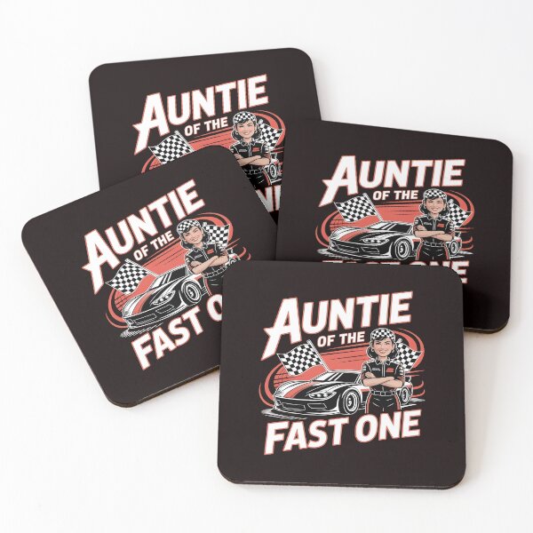 Item preview, Auntie Of The Fast One – Racing Pit Crew Family Matching Outfit designed and sold by Redgiant87x.