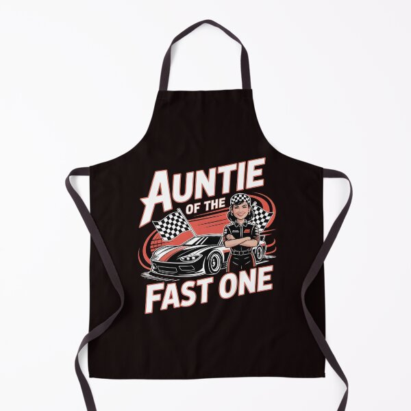 Item preview, Auntie Of The Fast One – Racing Pit Crew Family Matching Outfit designed and sold by Redgiant87x.