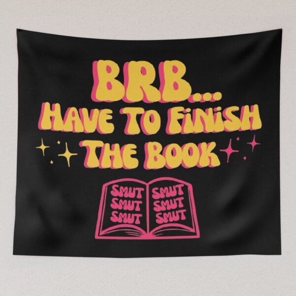 Item preview, Be Right Back, Have To Finish The Book 2 designed and sold by CDPrintsDesigns.