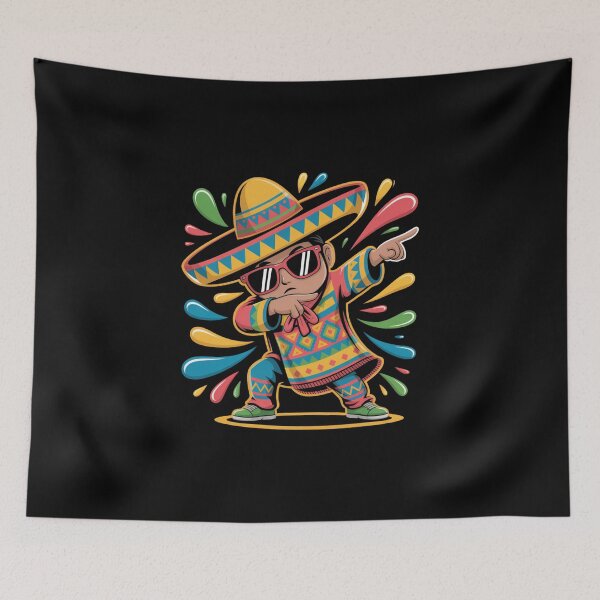 Item preview, Dabbing Mexican Sombrero Cinco De Mayo Fiesta designed and sold by CORJIDOG-ART.