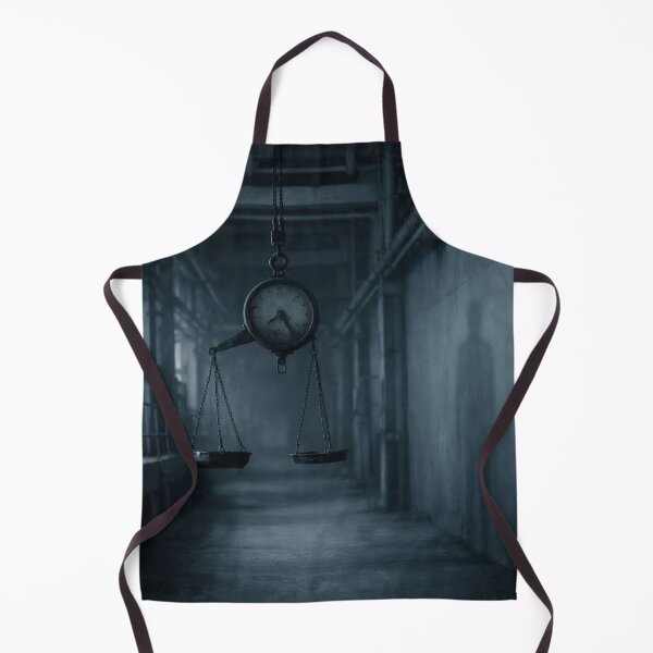 Item preview, Dark Industrial Clock Scale Shadow Thriller Poster designed and sold by Cine8.