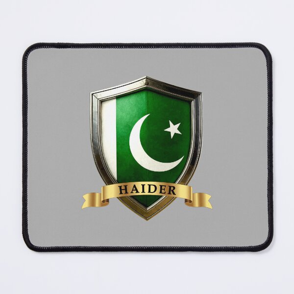 Item preview, Haider Pakistan National Pride Shield designed and sold by Highlandkings.