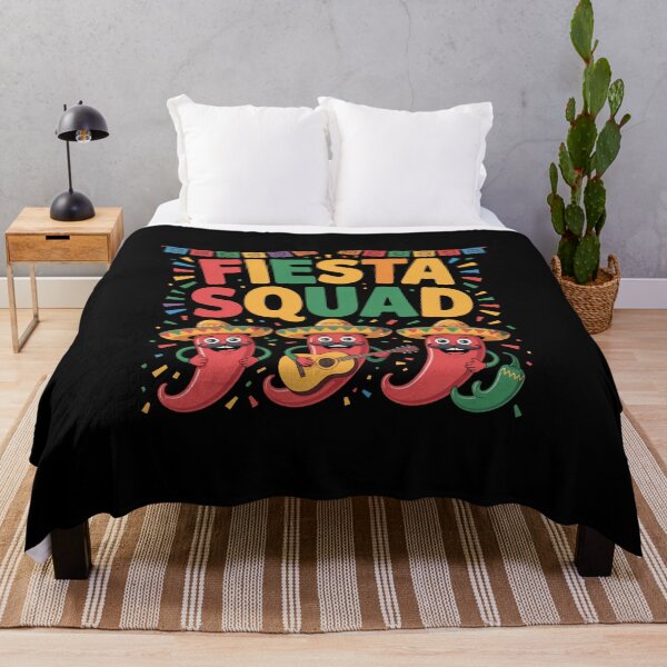 Item preview, Fiesta Squad Cinco De Mayo Mexican Celebration Group Friends designed and sold by CORJIDOG-ART.