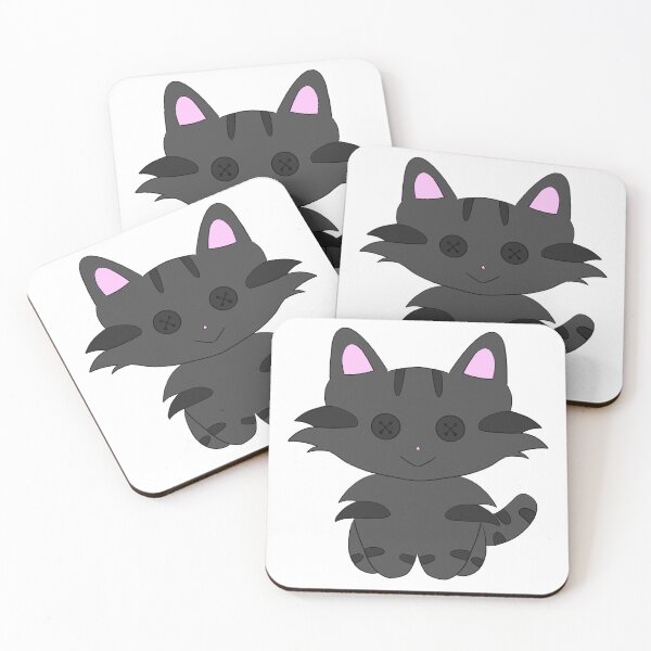 Item preview, Black / Grey Cat designed and sold by TwingyWingy.