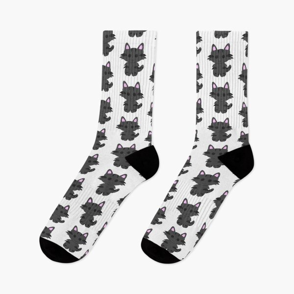 Item preview, Black / Grey Cat designed and sold by TwingyWingy.