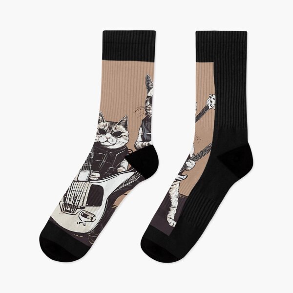 Item preview, Supercool Cats In A Rock Band designed and sold by Raimubruh.