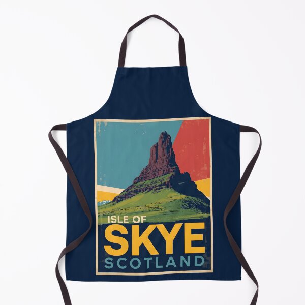 Item preview, A Pop Art Travel Print of Isle of Skye - Scotland designed and sold by StudioRedKoala.