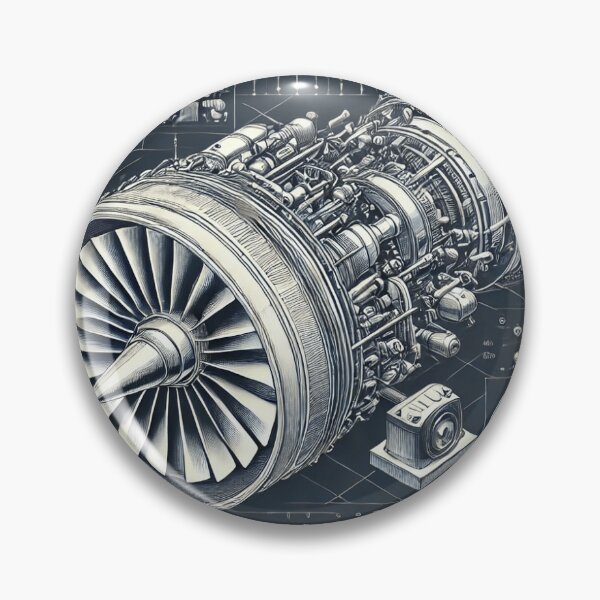 Item preview, Jet Engine Blueprint designed and sold by FinalApproach.
