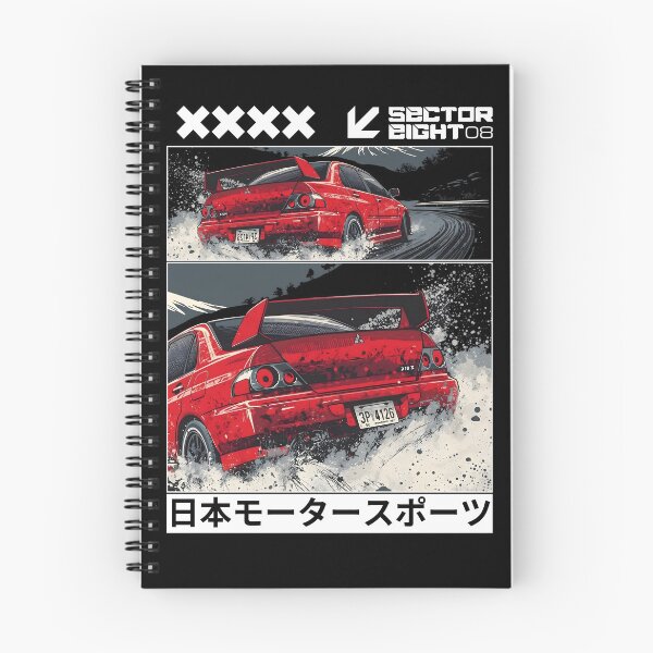 Item preview, Evo Fuji Touge Drift – Japanese Motorsport JDM Street Racing Streetwear Design designed and sold by SECTOR EIGHT.