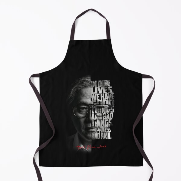 Item preview, Park Chan Wook Split Face Quote Poster designed and sold by Enea Kelo.