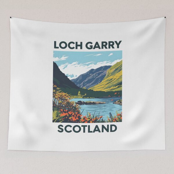 Item preview, Loch Garry - Scotland designed and sold by GoodOldVintage.