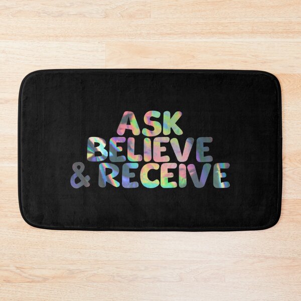 Item preview, Ask, Believe & Receive – Law of Attraction Manifestation Aesthetic Design designed and sold by CosmicCutouts.