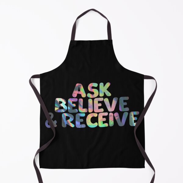 Item preview, Ask, Believe & Receive – Law of Attraction Manifestation Aesthetic Design designed and sold by CosmicCutouts.