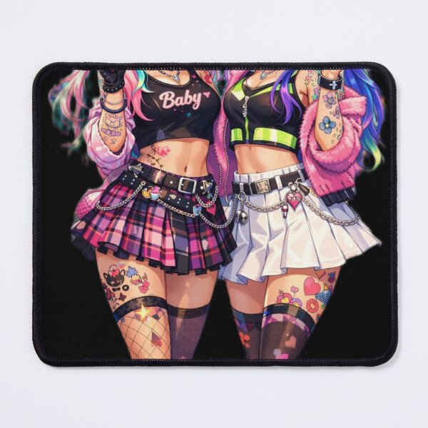 Item preview, Hyper Kawaii Rave Twin Idols designed and sold by RadaQueen.