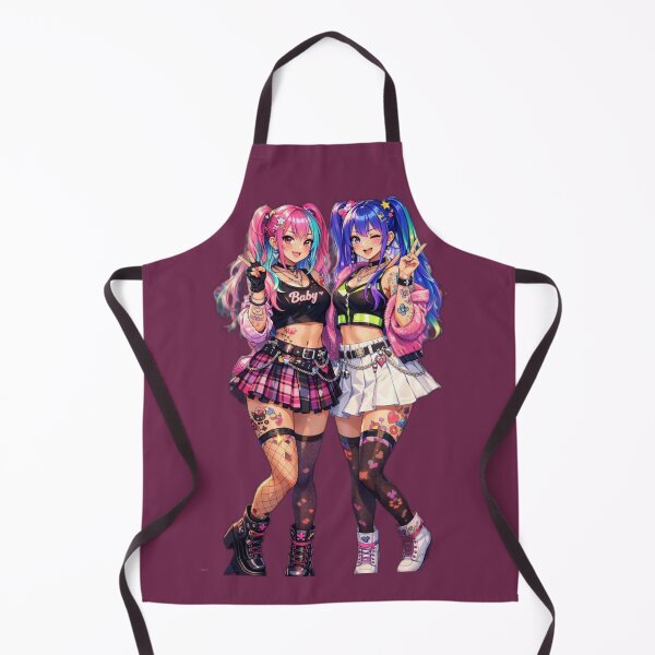Item preview, Hyper Kawaii Rave Twin Idols designed and sold by RadaQueen.