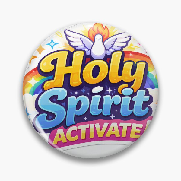 Item preview, Holy Spirit Activate Christian Y2K Faith Aesthetic designed and sold by ReplaySociety.