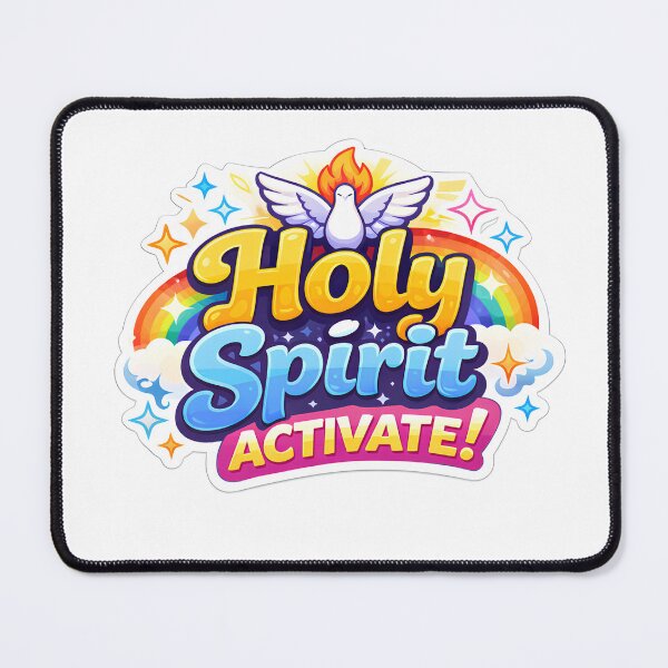 Item preview, Holy Spirit Activate Christian Y2K Faith Aesthetic designed and sold by ReplaySociety.