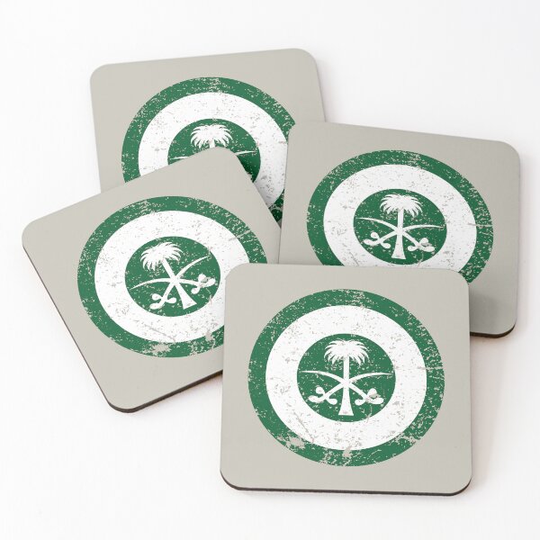 Item preview, Saudi Arabia Roundel / Insignia - Worn / Eroded / Aged / Grunge (Large) designed and sold by STUDIO-72.