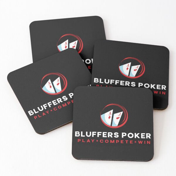 Item preview, Bluffers Poker Logo Shirt Play Compete Win Poker Player Tee designed and sold by GhostDawgs.