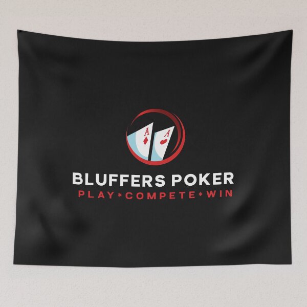 Item preview, Bluffers Poker Logo Shirt Play Compete Win Poker Player Tee designed and sold by GhostDawgs.