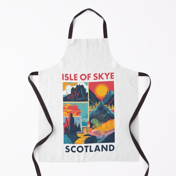 Item preview, A Pop Art Travel Print of Isle of Skye - Scotland designed and sold by StudioRedKoala.